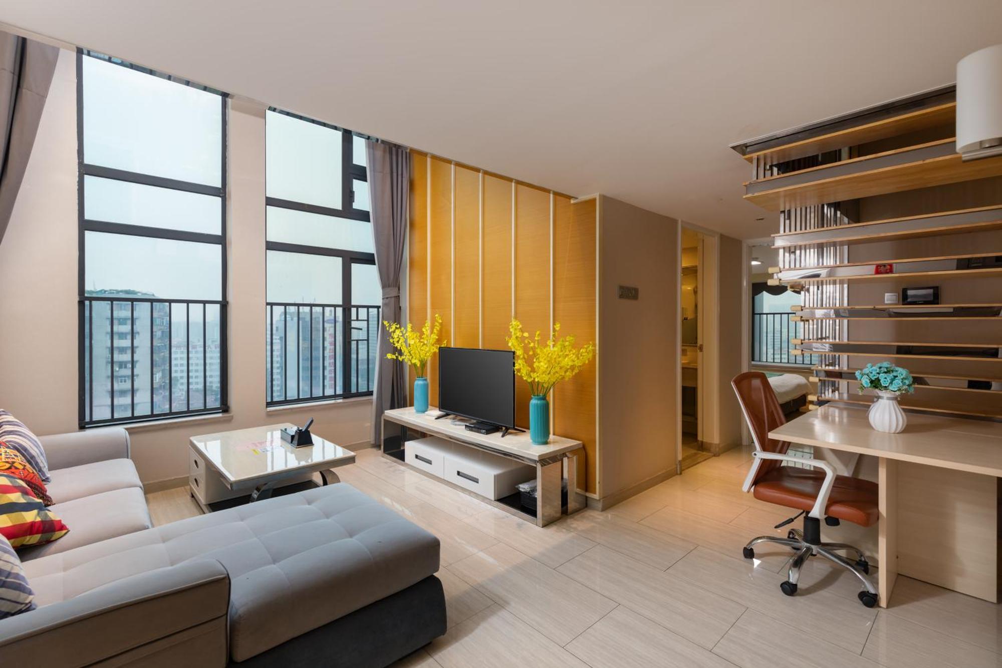 Keluowei International Serviced Apartment Guangzhou Sun-Yet.Memorial Branch Dış mekan fotoğraf